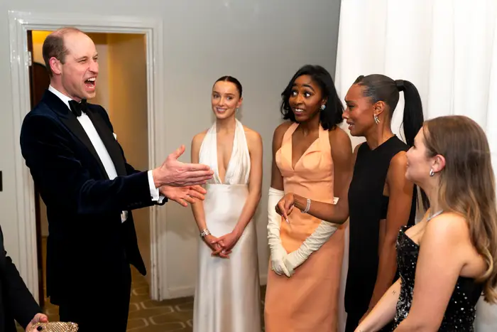 BAFTA attended Prince William : A Royal Night Out